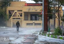 گزارش تصویری |  بارش تگرگ بهاری  و آب گرفتگی معابر دانشگاه 